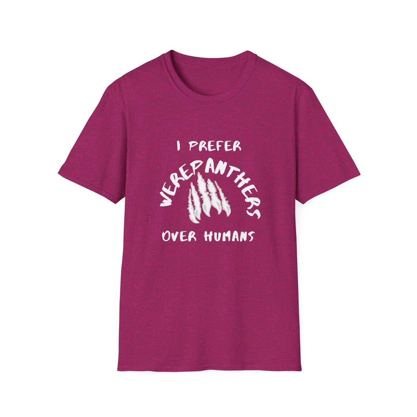 I Prefer WerePanthers Over Humans, WerePanther Shirt, Supernatural Being TShirt, Gift for him man, Gift for her woman - Mighty Lifestyle