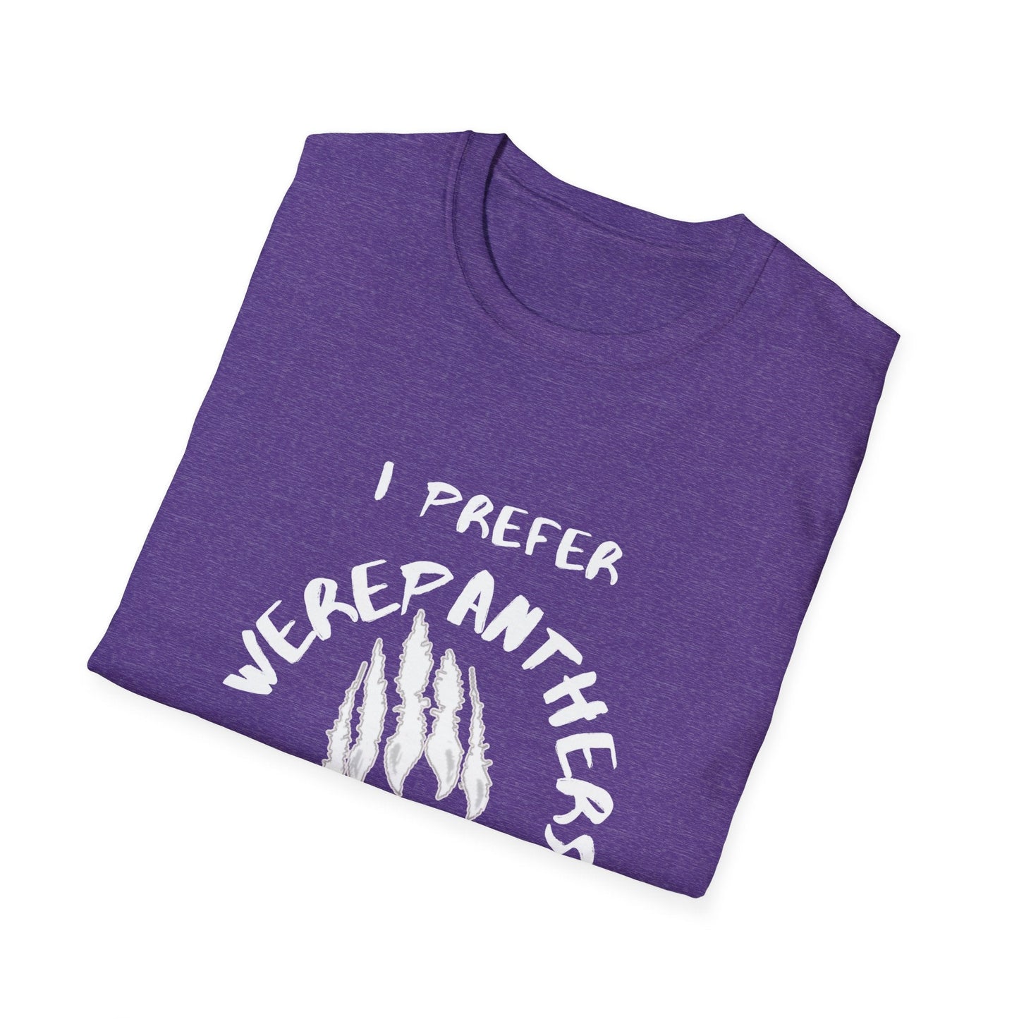 I Prefer WerePanthers Over Humans, WerePanther Shirt, Supernatural Being TShirt, Gift for him man, Gift for her woman - Mighty Lifestyle