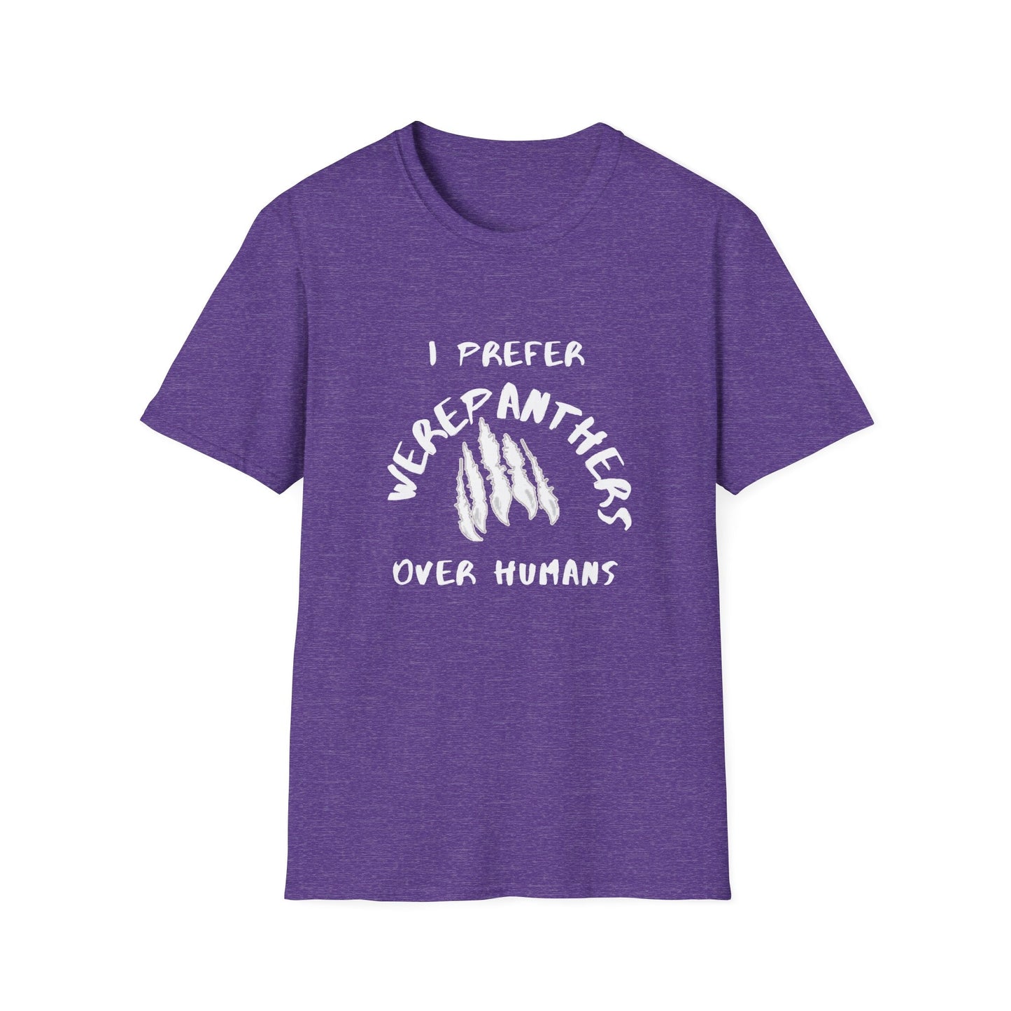 I Prefer WerePanthers Over Humans, WerePanther Shirt, Supernatural Being TShirt, Gift for him man, Gift for her woman - Mighty Lifestyle