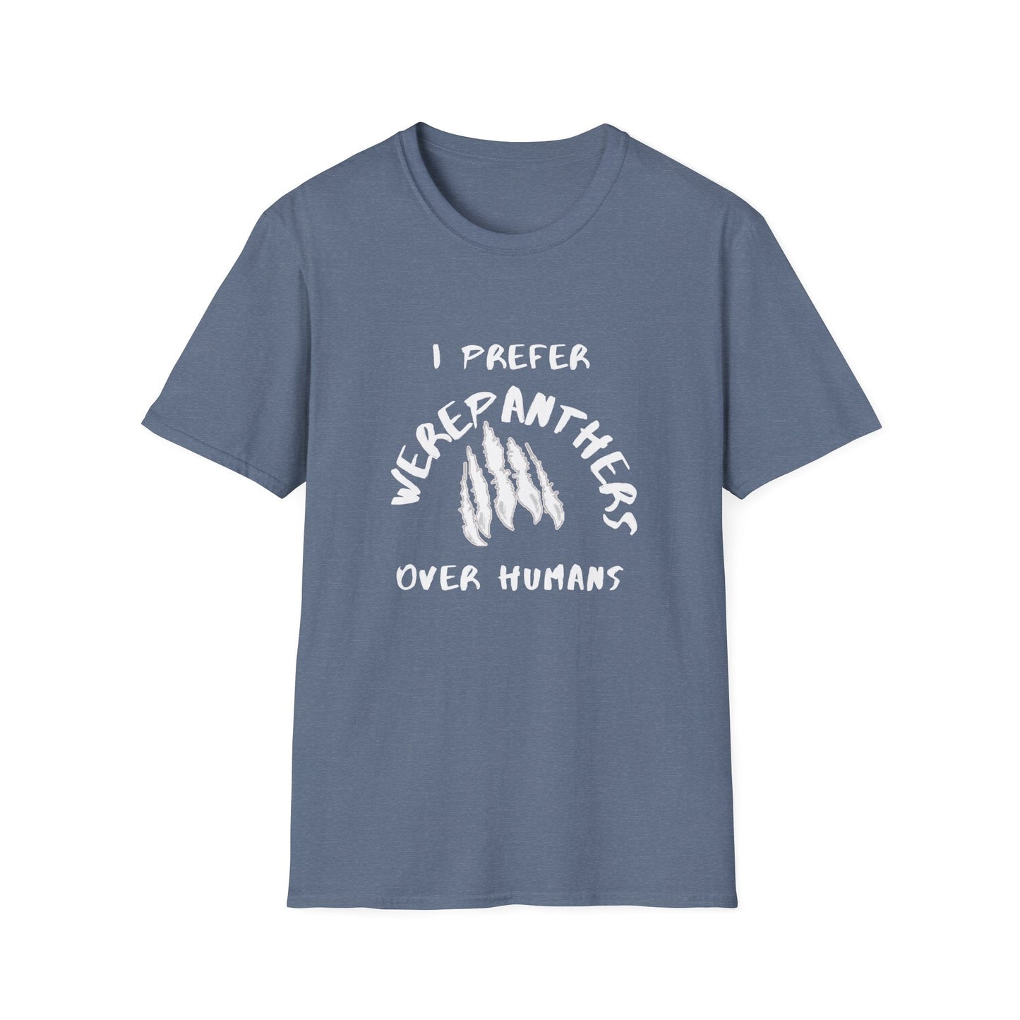 I Prefer WerePanthers Over Humans, WerePanther Shirt, Supernatural Being TShirt, Gift for him man, Gift for her woman - Mighty Lifestyle