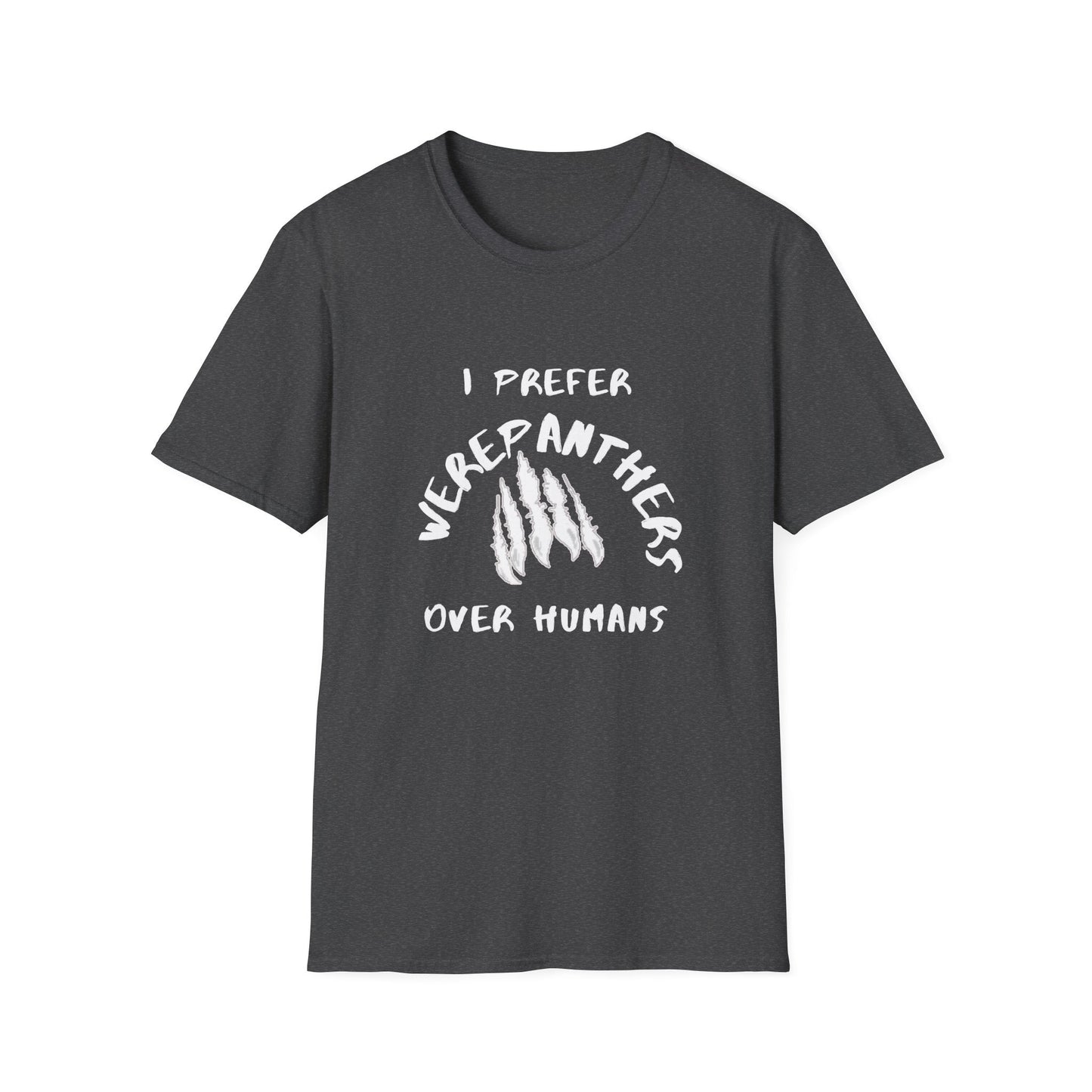 I Prefer WerePanthers Over Humans, WerePanther Shirt, Supernatural Being TShirt, Gift for him man, Gift for her woman - Mighty Lifestyle