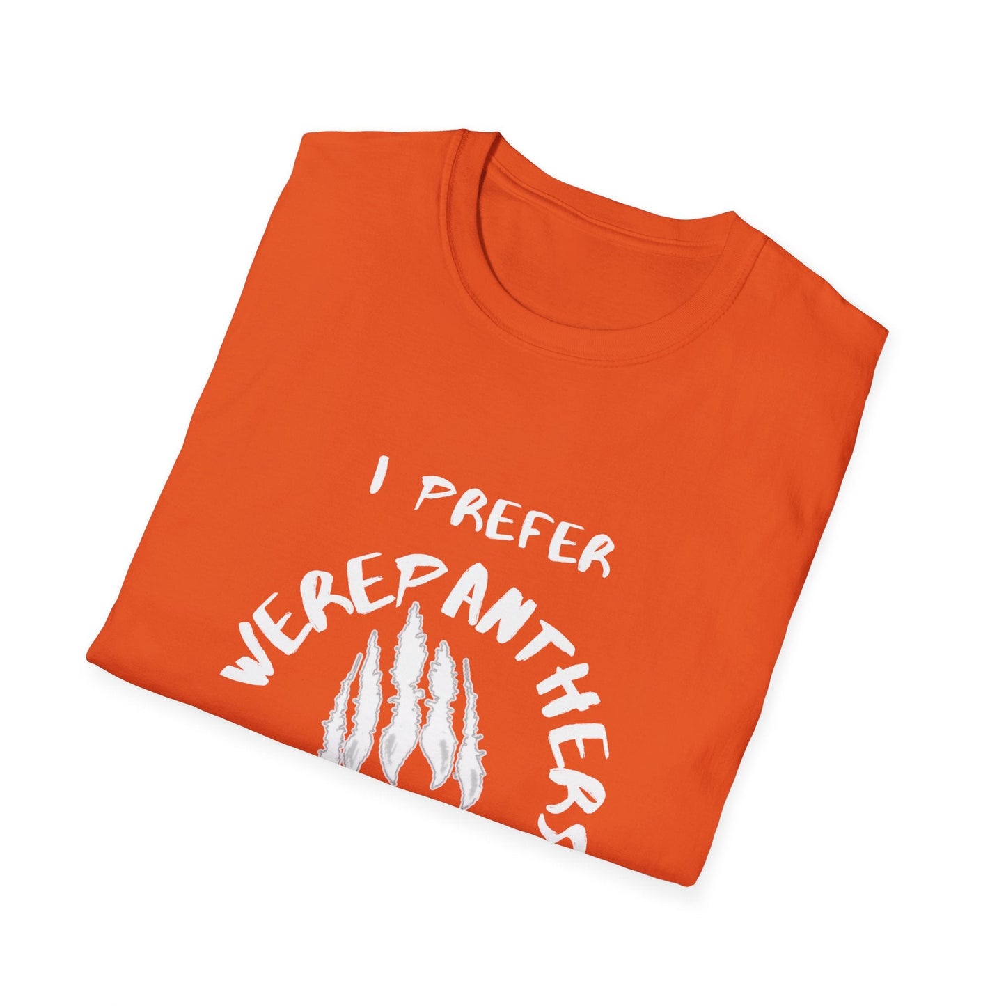 I Prefer WerePanthers Over Humans, WerePanther Shirt, Supernatural Being TShirt, Gift for him man, Gift for her woman - Mighty Lifestyle