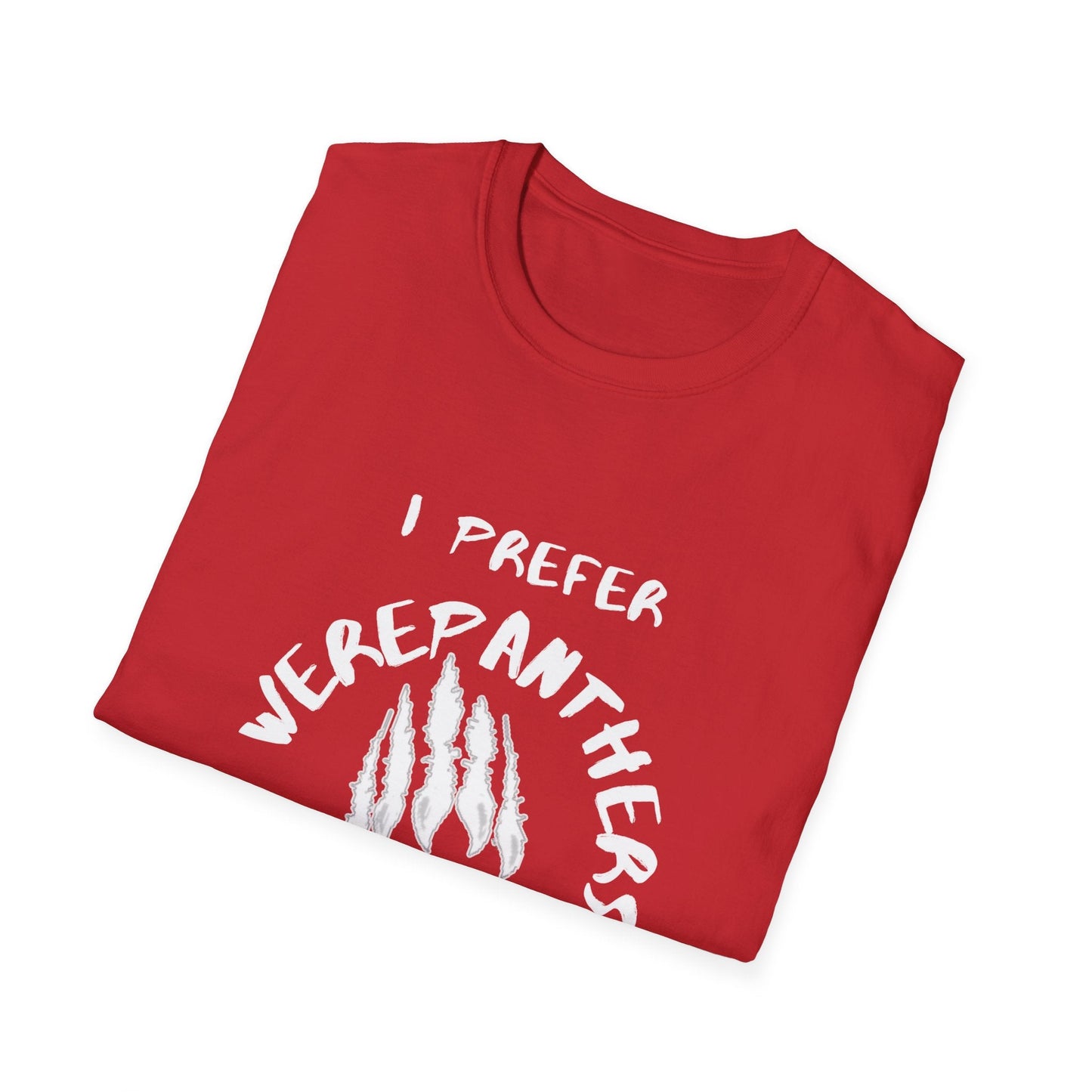 I Prefer WerePanthers Over Humans, WerePanther Shirt, Supernatural Being TShirt, Gift for him man, Gift for her woman - Mighty Lifestyle