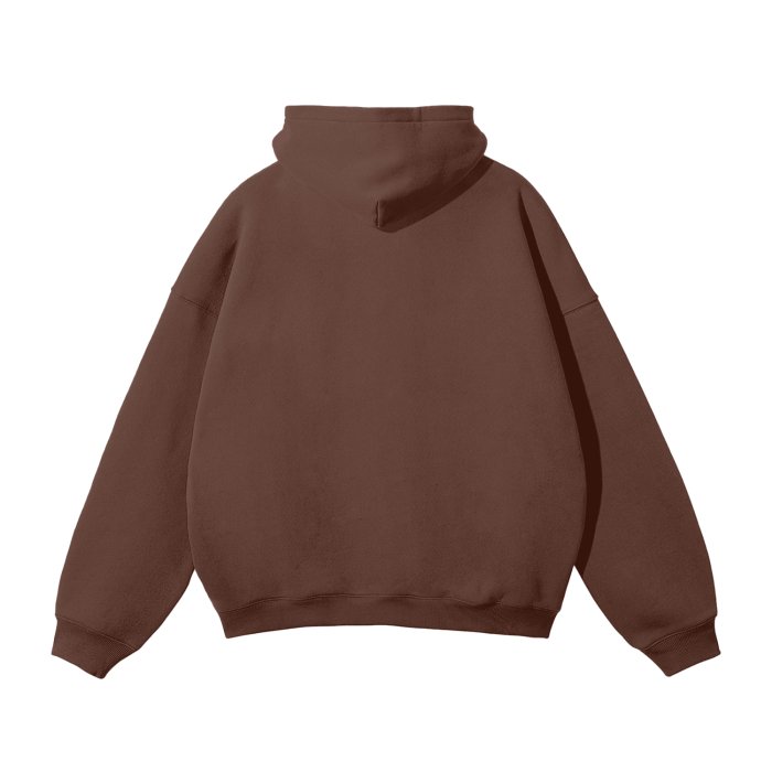 Iced Cold Mighty Lifestyle Streetwear Unisex Oversized Solid Color Fleece Hoodie - Mighty Lifestyle