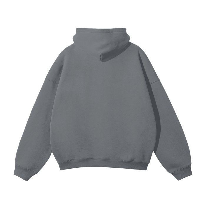 Iced Cold Mighty Lifestyle Streetwear Unisex Oversized Solid Color Fleece Hoodie - Mighty Lifestyle