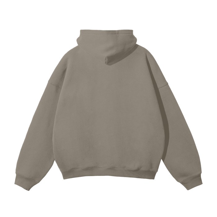 Iced Cold Mighty Lifestyle Streetwear Unisex Oversized Solid Color Fleece Hoodie - Mighty Lifestyle