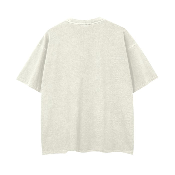 Iced Cold Mighty Lifestyle Unisex Drop Shoulder Stone Wash T-Shirt - Mighty Lifestyle