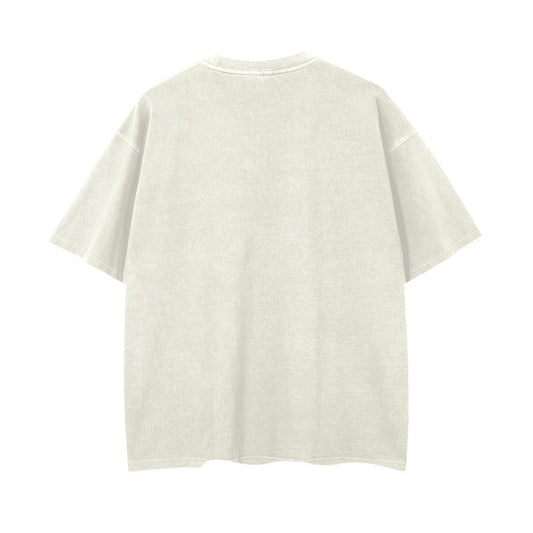 Iced Cold Mighty Lifestyle Unisex Drop Shoulder Stone Wash T-Shirt - Mighty Lifestyle