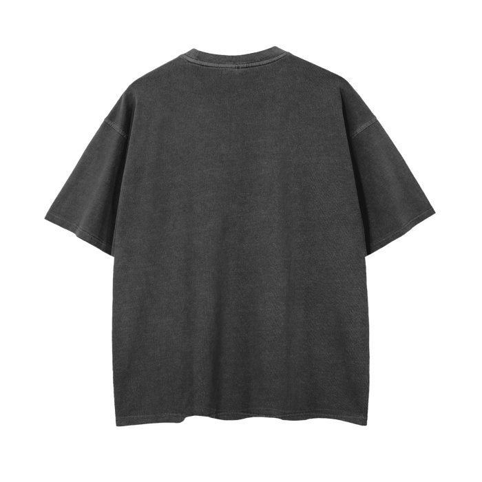Iced Cold Mighty Lifestyle Unisex Drop Shoulder Stone Wash T-Shirt - Mighty Lifestyle