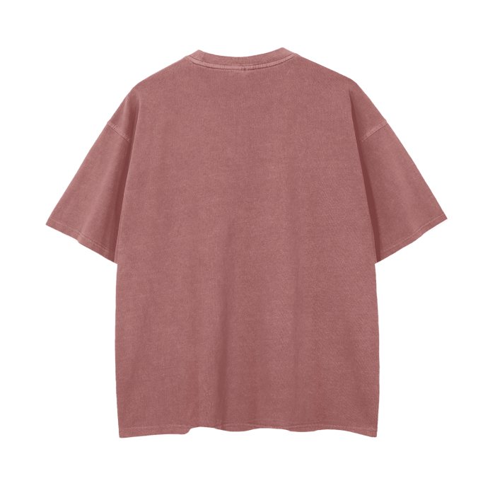 Iced Cold Mighty Lifestyle Unisex Drop Shoulder Stone Wash T-Shirt - Mighty Lifestyle