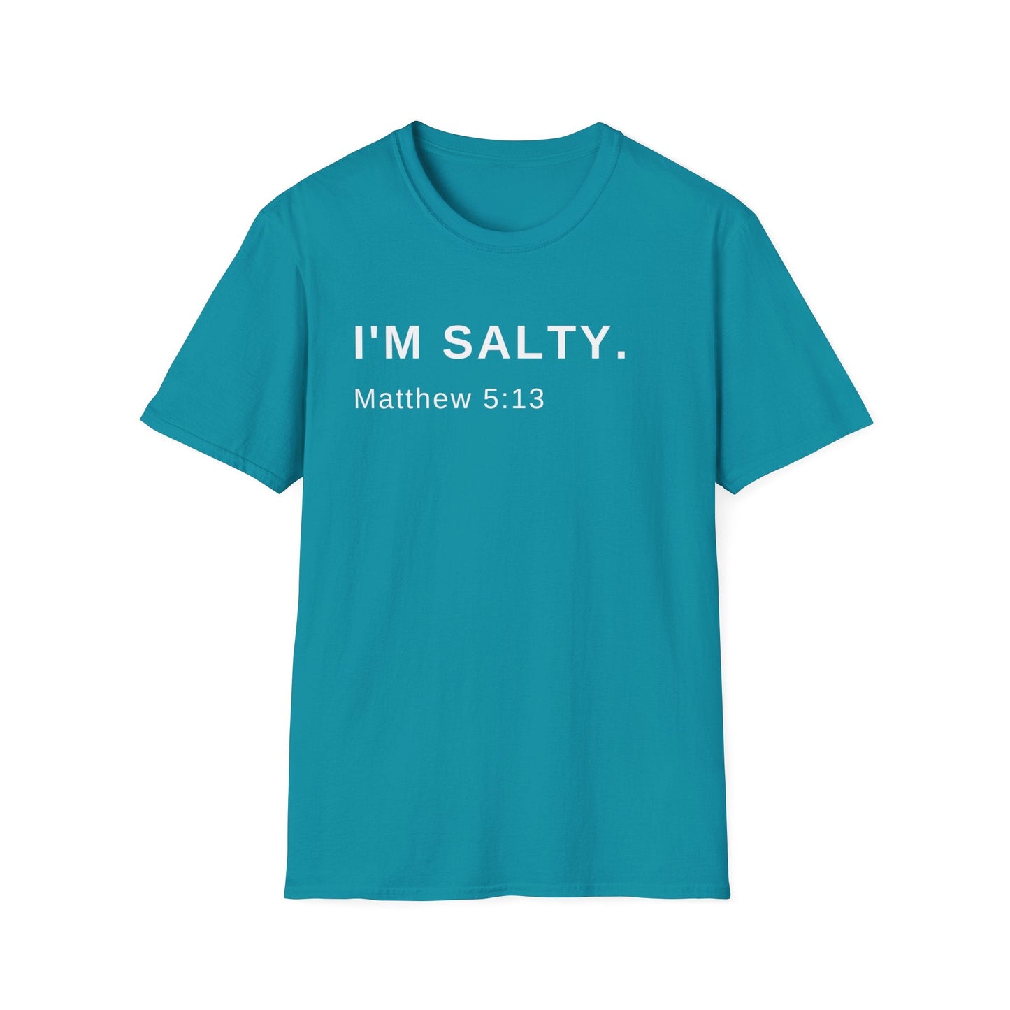 I'm Salty, Salt of the Earth Shirt, Religious Shirt, Spiritual Shirt, Gift Shirt, Bible Shirt, Scripture Shirt, Christian Shirt - Mighty Lifestyle