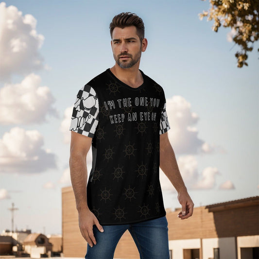I'm the One You Keep an Eye On | Ramar Lamar | O - Neck T-Shirt - Mighty Lifestyle