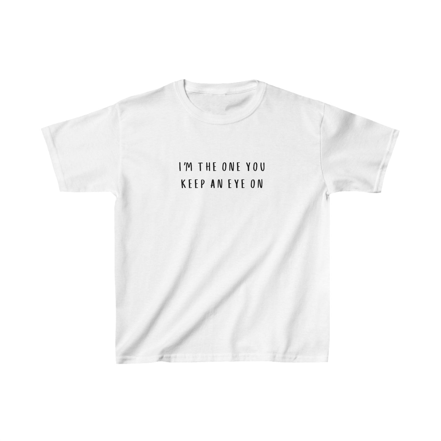 I'm the One You Keep an Eye On | Youth Kids Basketball Shirt | Sports Shirt Basketball Shirt | Casual or Sports Shirt for Kids - Mighty Lifestyle