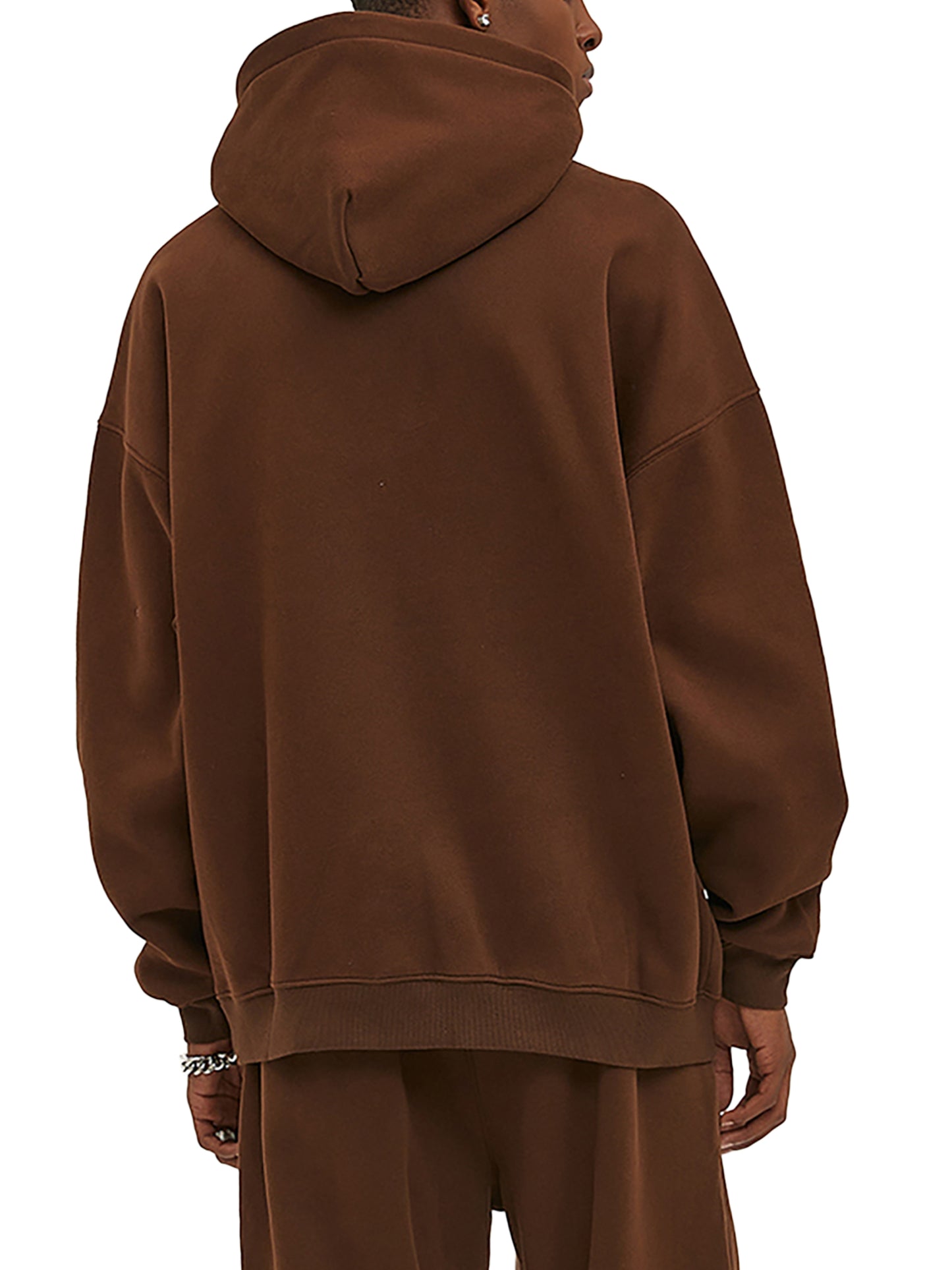 Three Cross Triple Cross Faith Based Oversize Fleeced Hoodie