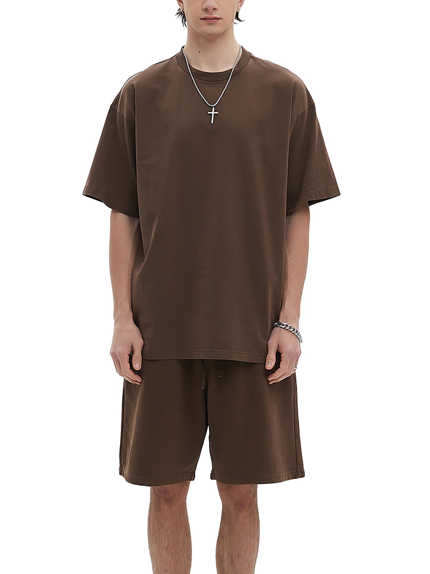 ML Faith-Based Enzyme Washed T-Shirt – Unisex Loose Fit Christian Short Sleeve Tee for Summer and Fall Christian Streetwear