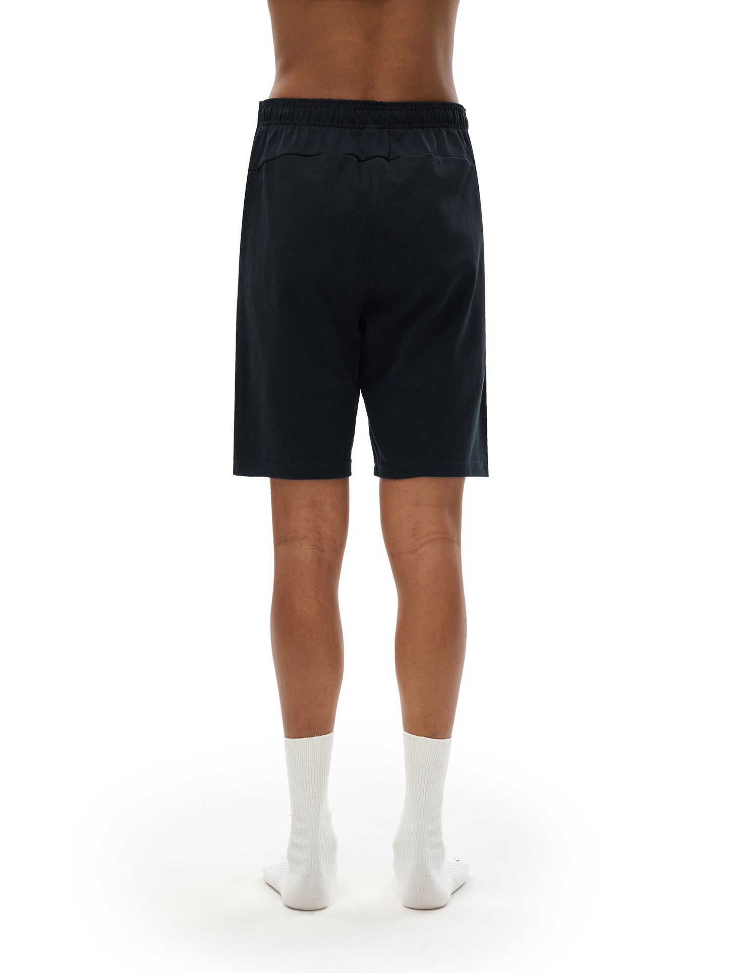 ML Faith Based White Border Essential Heavyweight Cotton Shorts