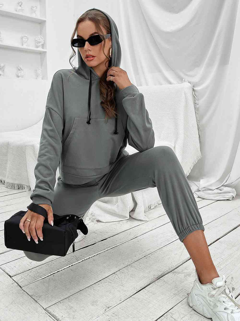 Ivy Lane Sports Hoodie and Joggers Set - Mighty Lifestyle