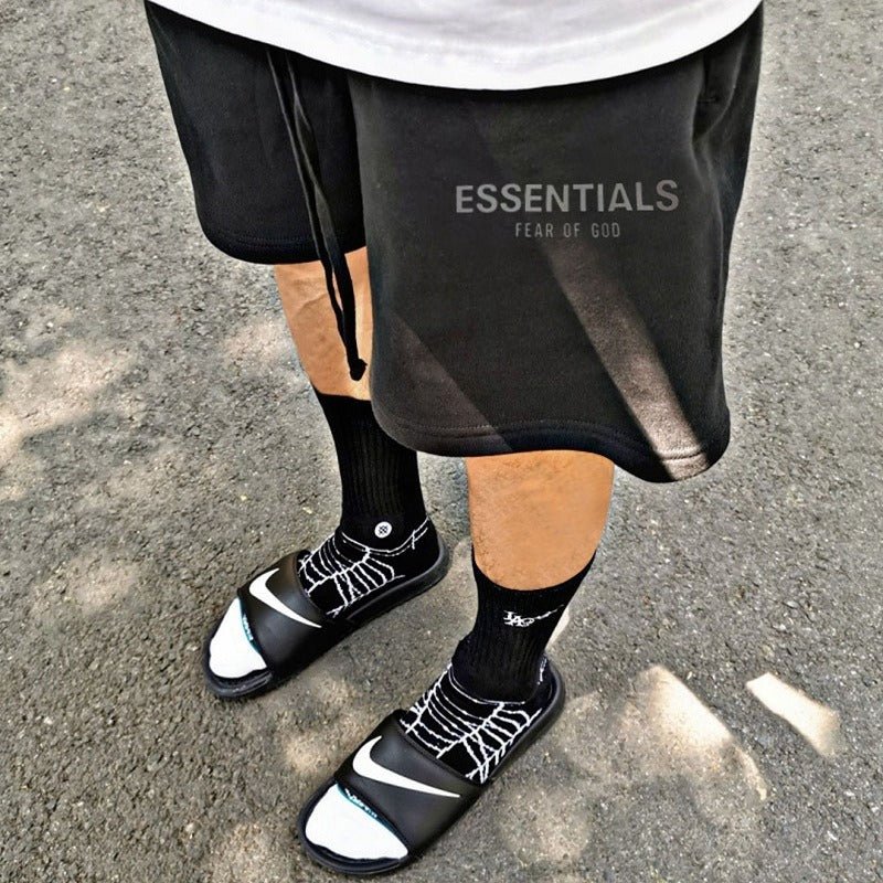 Jogger Two Piece Set | European and American Summer Loose Quarter Pants for Men and Womens Casual and Versatile Shorts - Mighty Lifestyle