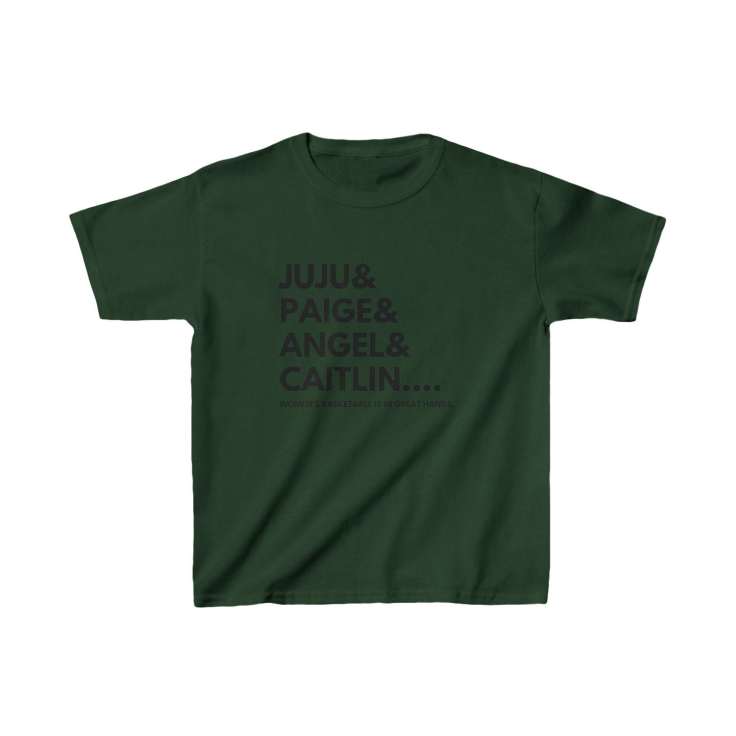 Juju, Paige, Angel, Caitlin Basketball Shirt for Kids| Basketball Shirt Youth Kids Basketball Shirt | Sports Shirt | Casual or Sports Shirt for Kids - Mighty Lifestyle
