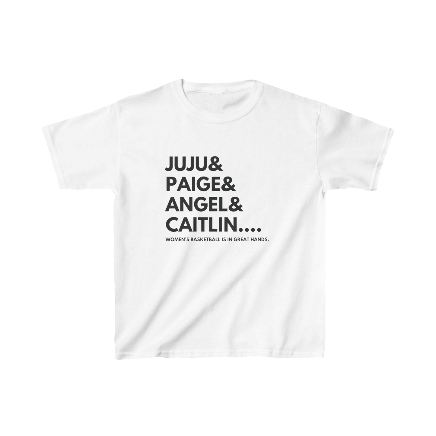 Juju, Paige, Angel, Caitlin Basketball Shirt for Kids| Basketball Shirt Youth Kids Basketball Shirt | Sports Shirt | Casual or Sports Shirt for Kids - Mighty Lifestyle