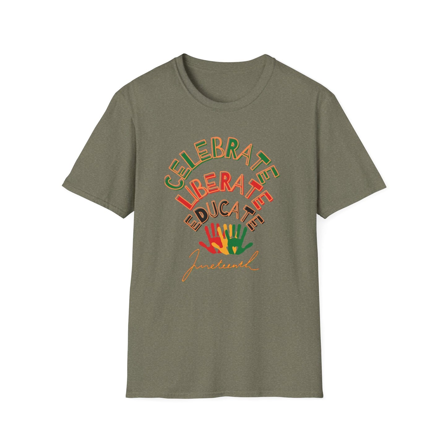 Juneteenth Celebrate Liberate Educate Shirt, Shirt for Juneteenth, Gift for Juneteenth, Shirt for Black History, American History Shirt - Mighty Lifestyle