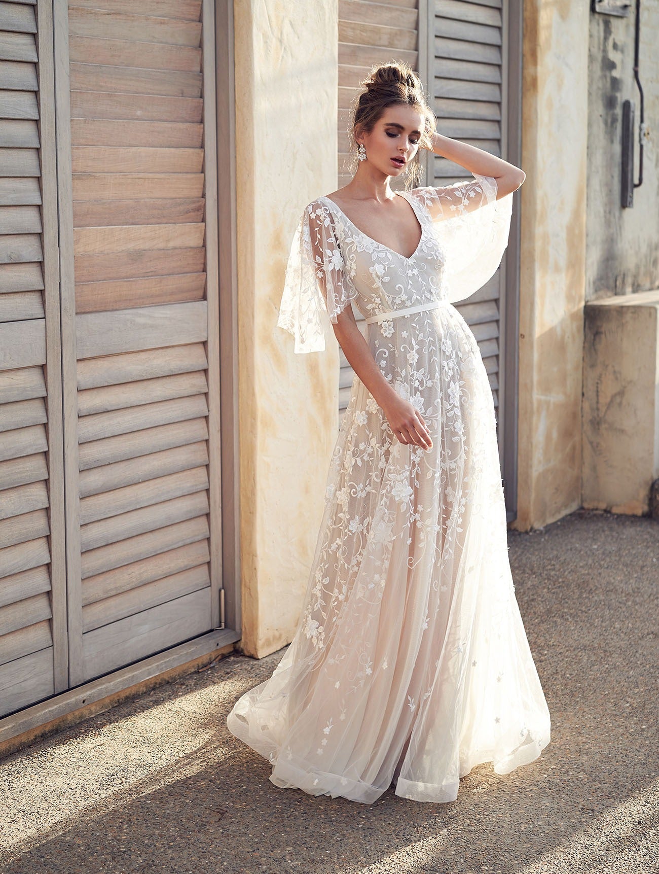 Lauren Elegance | Elegant and sexy lace V - neck backless dress Prom Dress Homecoming Dress - Mighty Lifestyle