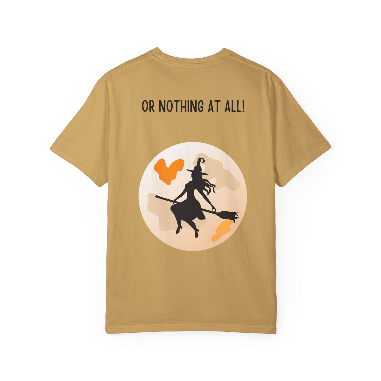Let there be Peace Love Fall Shirt, Fall Shirt, Pumpkin, Halloween Shirt, Unisex Garment - Dyed T-shirt - Mighty Lifestyle