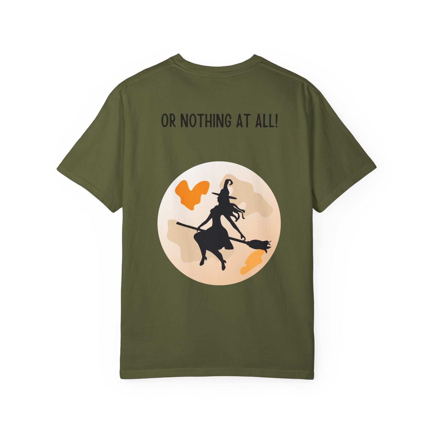 Let there be Peace Love Fall Shirt, Fall Shirt, Pumpkin, Halloween Shirt, Unisex Garment - Dyed T-shirt - Mighty Lifestyle