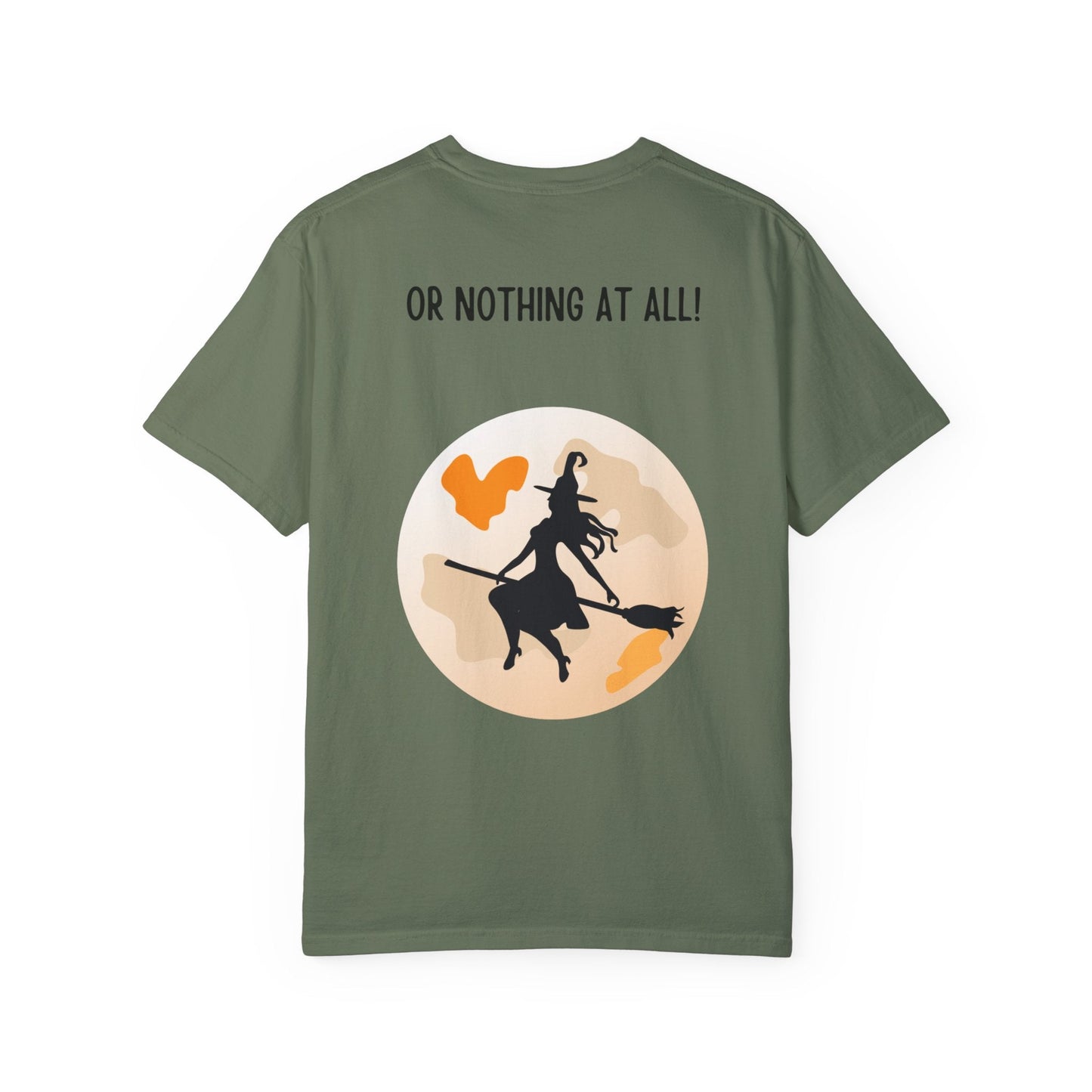 Let there be Peace Love Fall Shirt, Fall Shirt, Pumpkin, Halloween Shirt, Unisex Garment - Dyed T-shirt - Mighty Lifestyle