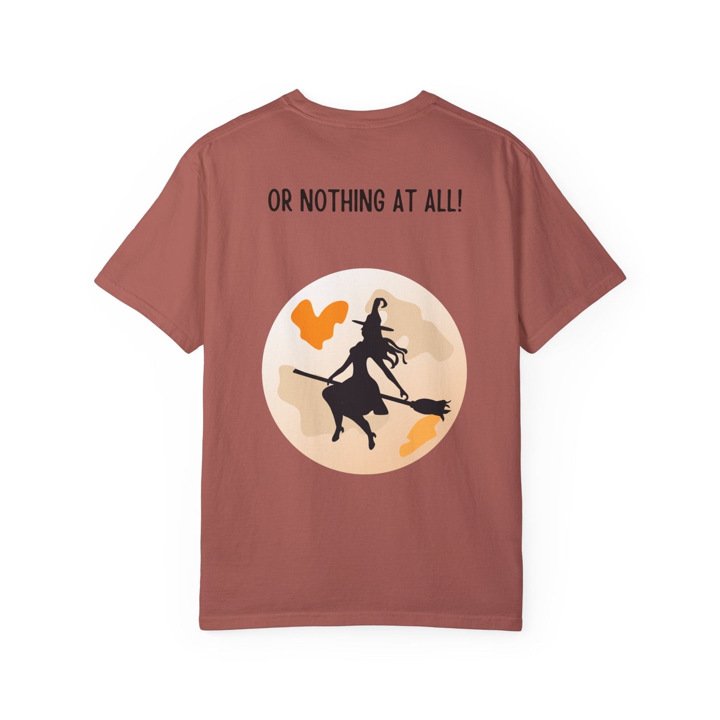 Let there be Peace Love Fall Shirt, Fall Shirt, Pumpkin, Halloween Shirt, Unisex Garment - Dyed T-shirt - Mighty Lifestyle