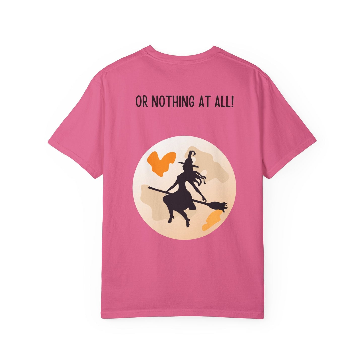 Let there be Peace Love Fall Shirt, Fall Shirt, Pumpkin, Halloween Shirt, Unisex Garment - Dyed T-shirt - Mighty Lifestyle