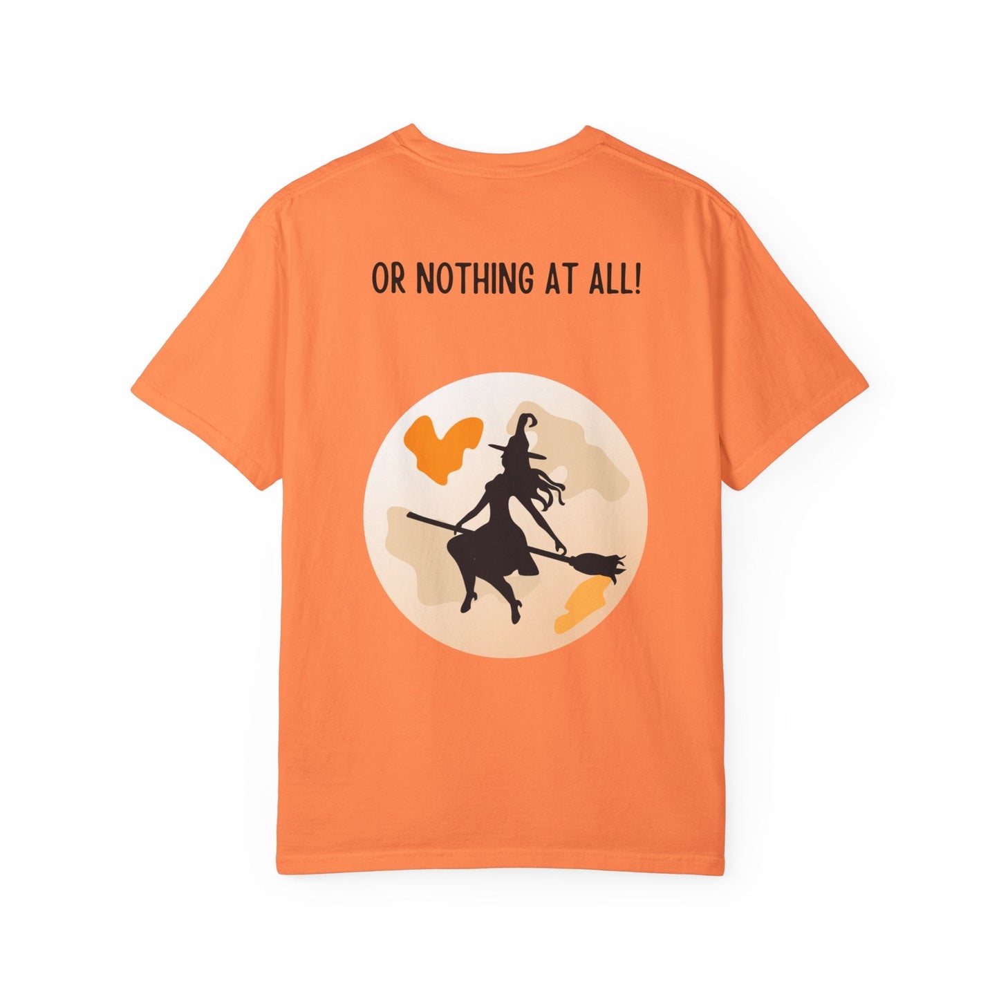 Let there be Peace Love Fall Shirt, Fall Shirt, Pumpkin, Halloween Shirt, Unisex Garment - Dyed T-shirt - Mighty Lifestyle