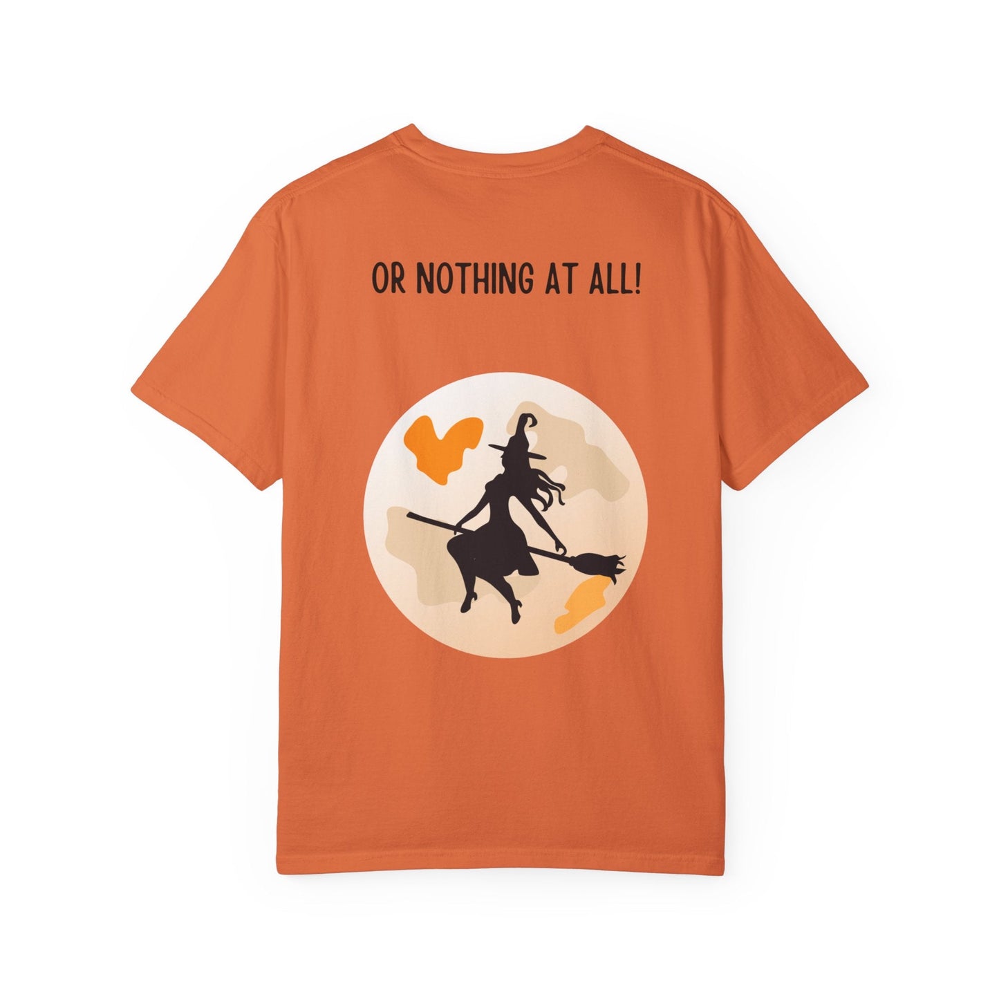 Let there be Peace Love Fall Shirt, Fall Shirt, Pumpkin, Halloween Shirt, Unisex Garment - Dyed T-shirt - Mighty Lifestyle
