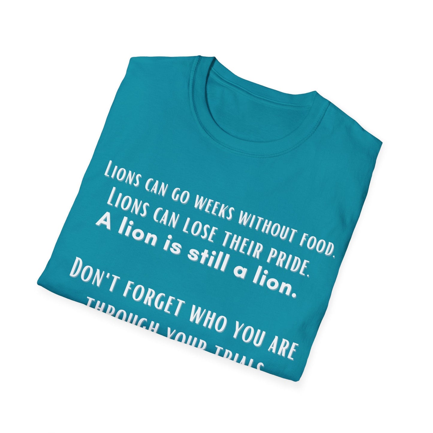 Lions Can Go Weeks Shirt, Tshirt of Inspiration, Motivation Shirt - Mighty Lifestyle