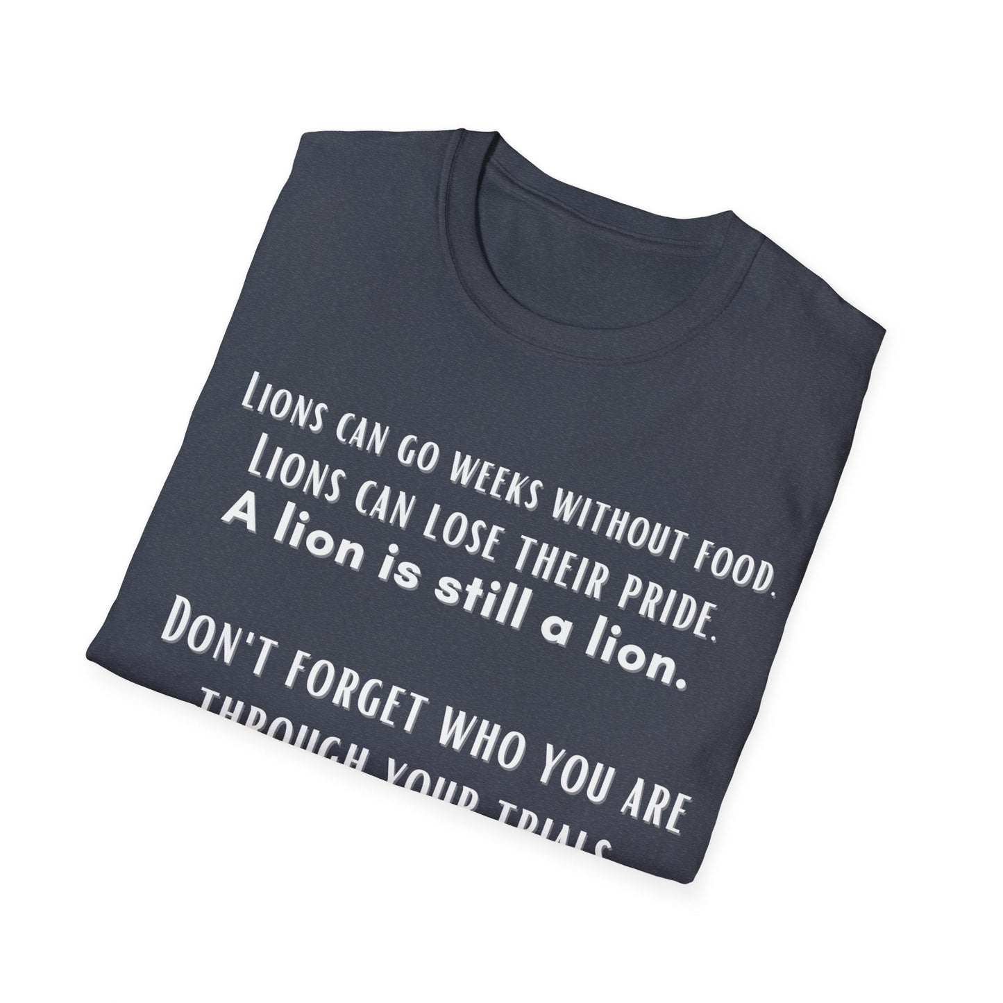 Lions Can Go Weeks Shirt, Tshirt of Inspiration, Motivation Shirt - Mighty Lifestyle