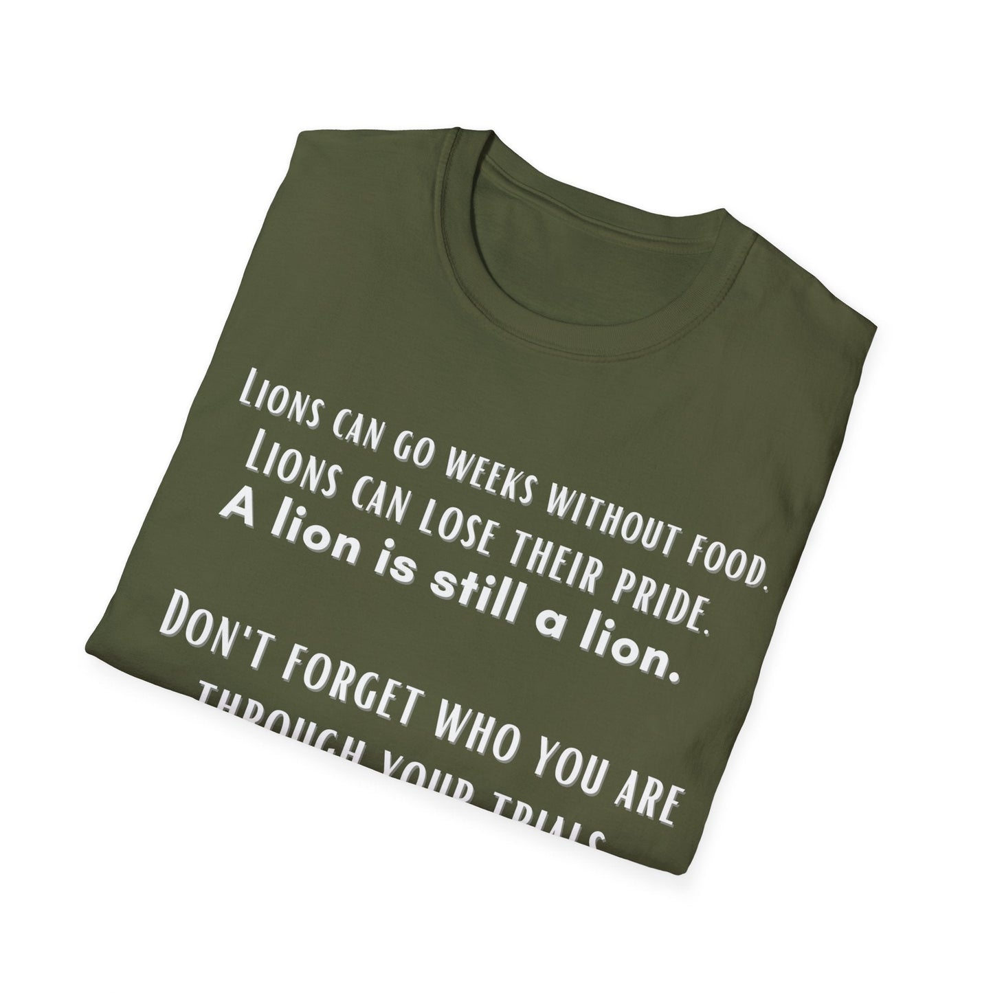 Lions Can Go Weeks Shirt, Tshirt of Inspiration, Motivation Shirt - Mighty Lifestyle