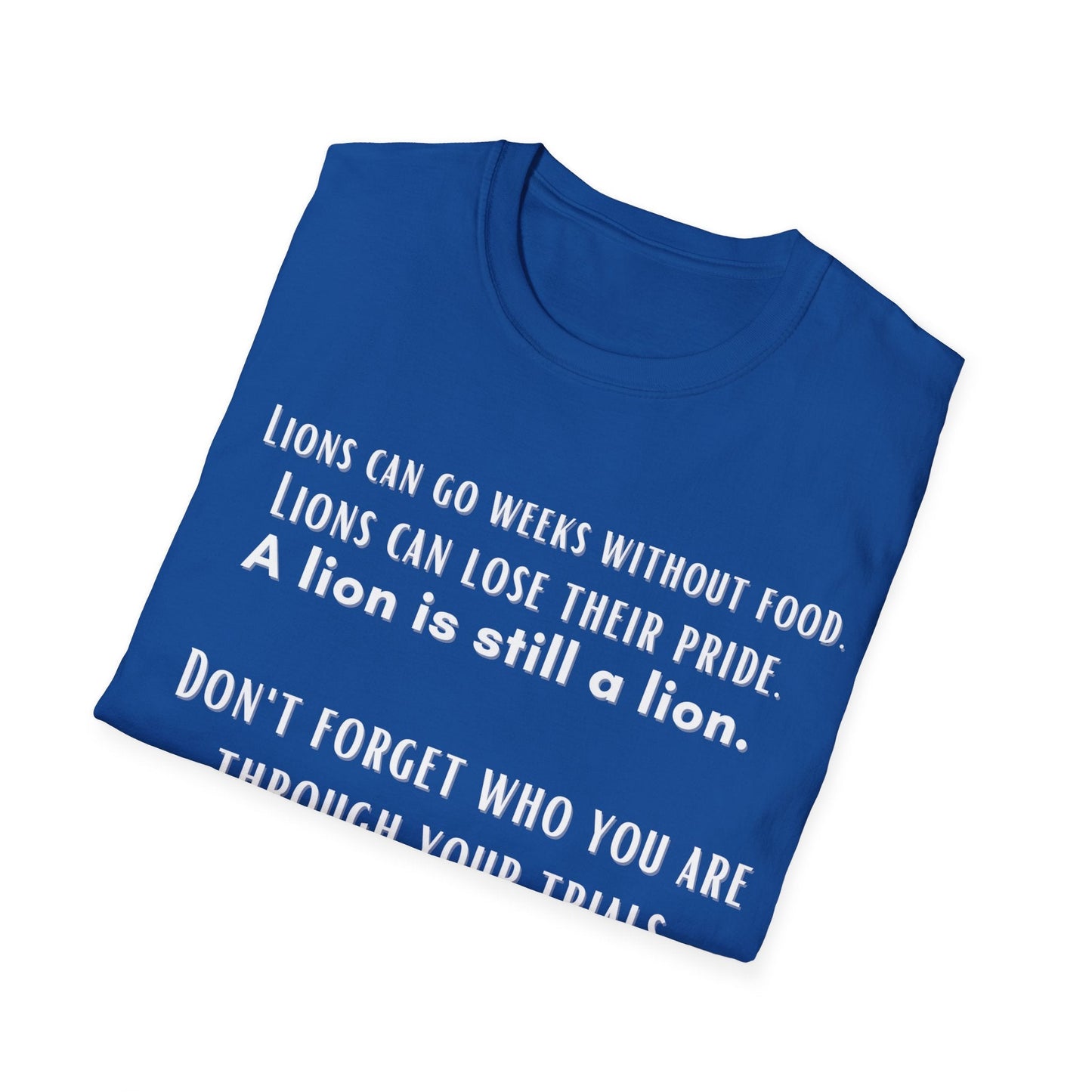 Lions Can Go Weeks Shirt, Tshirt of Inspiration, Motivation Shirt - Mighty Lifestyle