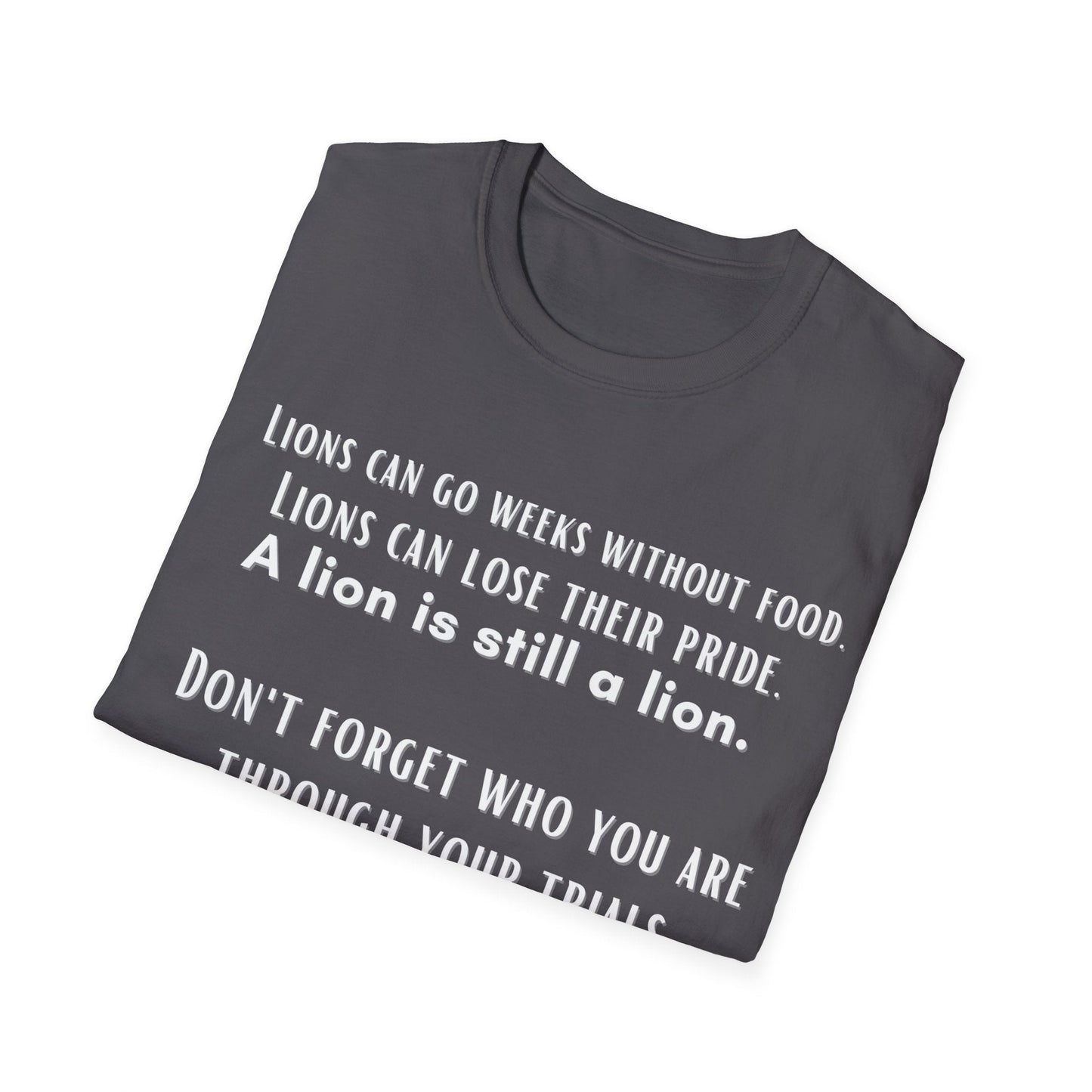 Lions Can Go Weeks Shirt, Tshirt of Inspiration, Motivation Shirt - Mighty Lifestyle