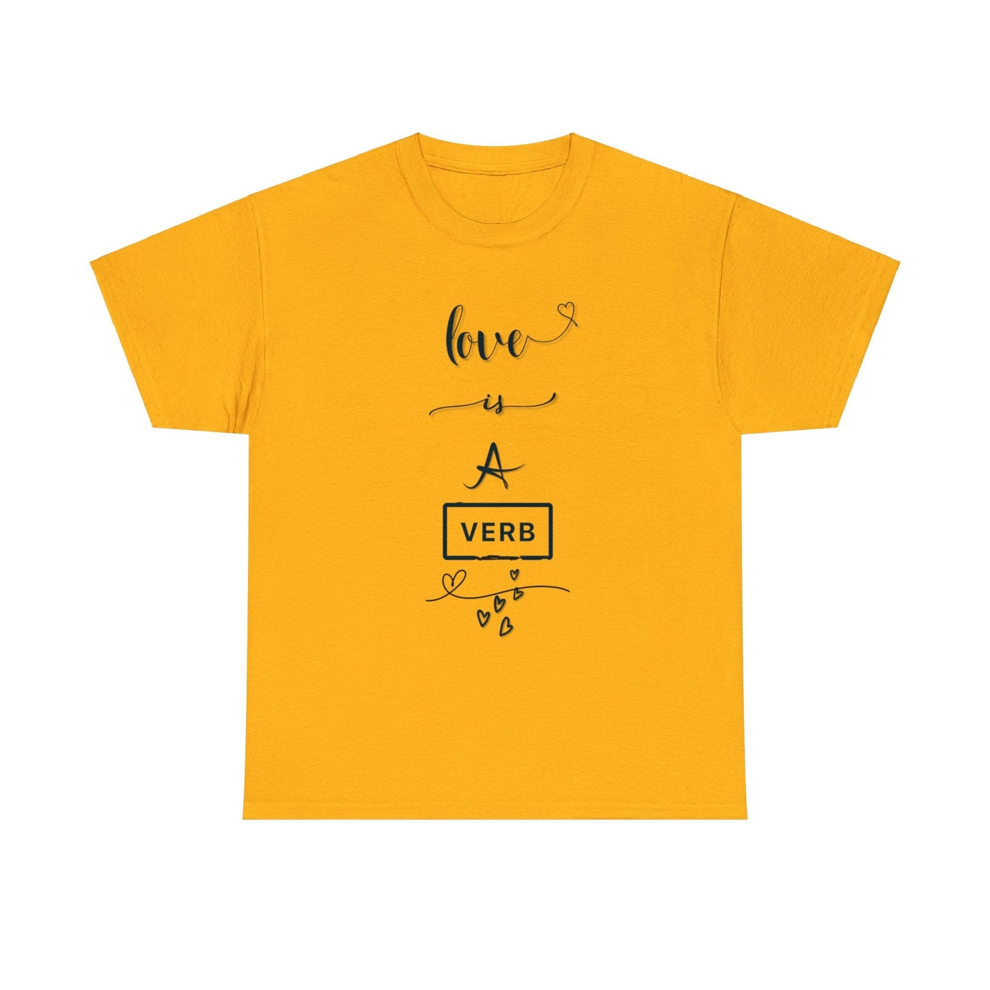 Love is a Verb Shirt, Shirt for Love, Shirt for Valentine, Gift for woman, Gift for teen - Mighty Lifestyle