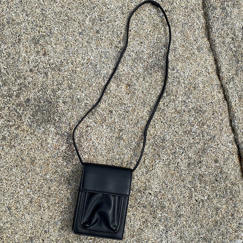 Men's Small Shoulder Bag | All - Match Shoulder Bag Messenger Bag Male Ins Style Casual Backpack Student Japanese Mobile Phone Bag - Mighty Lifestyle