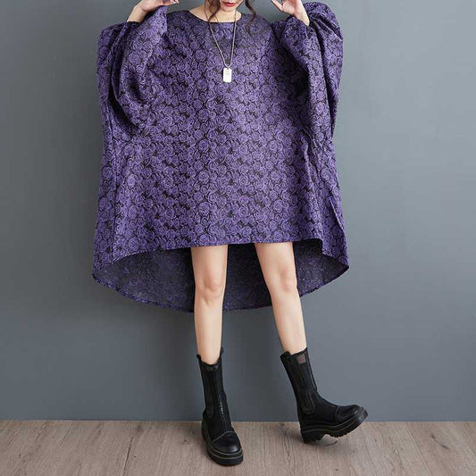 TikTok Viral Luxury Japanese Modern Style Short Moo Moo Dress – Oversized Jacquard Bubble Sleeve Mini Dress for Women | Retro Chic Loose Fit
TikTok Viral Modern Short Moo Moo  oversized loose three-dimensional jacquard bubble sleeve dress for women