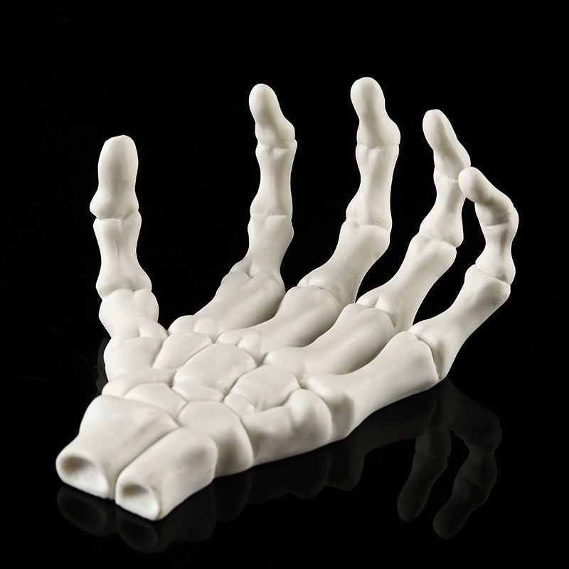 White Skeleton Hand | Halloween Decoration Skeleton | Bone Resin Home Decoration