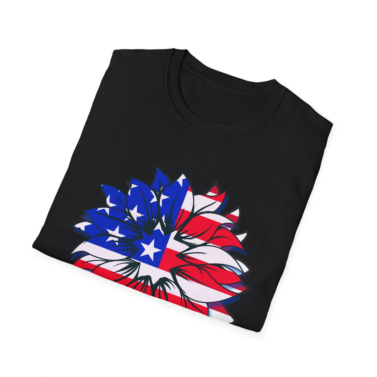 SUNFLOWER US FLAG, Sunflower American Patriot, American History, American Legacy, Patriot Shirt