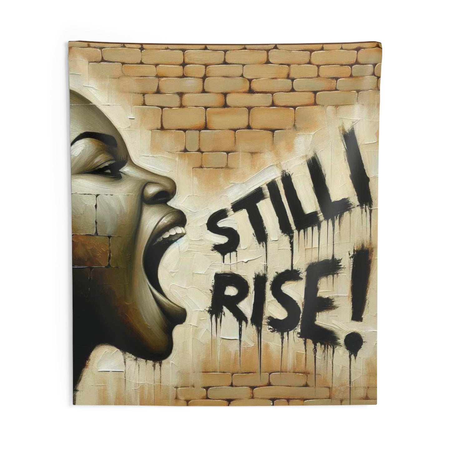 Still I Rise Art | Mansion Decor | Dorm Decor | Still I Rise Apartment Wall Art | Indoor Wall Tapestries |Still I Rise Art Tapestry