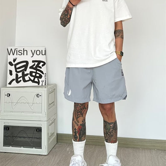 Quick drying breathable sports pants for men's summer training basketball shorts