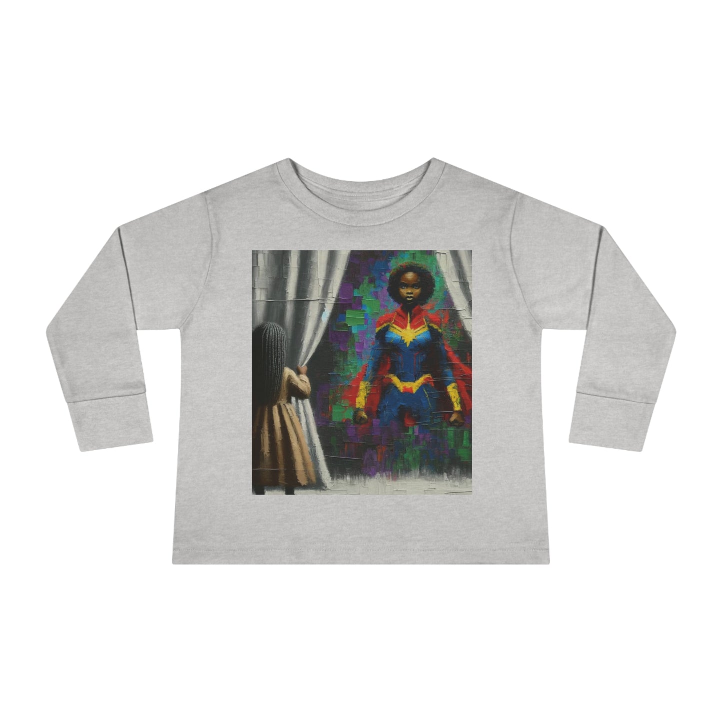 Super Hero Within | Toddler Long Sleeve Tee Shirt