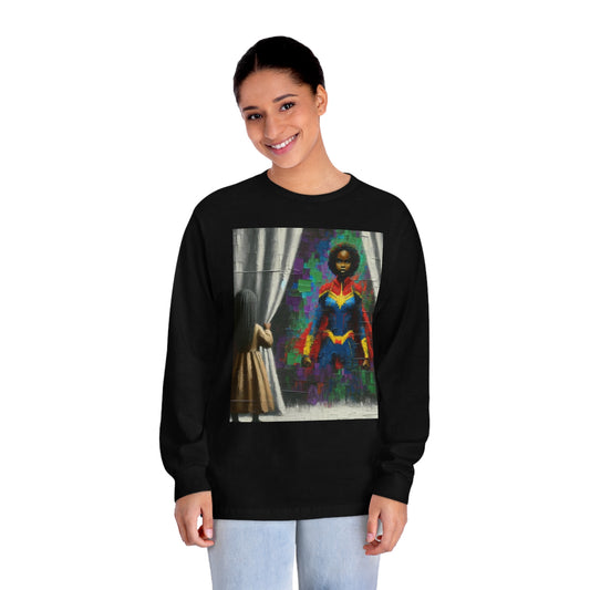 Superhero Inside | Black History | Comic Shirt | Unisex Classic Long Sleeve T-Shirt