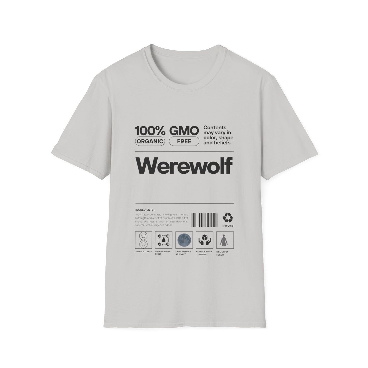 Werewolf Shirt, Supernatural Shirt, Halloween Shirt, Wolf Shirt, Moon Reconciliation, Gift