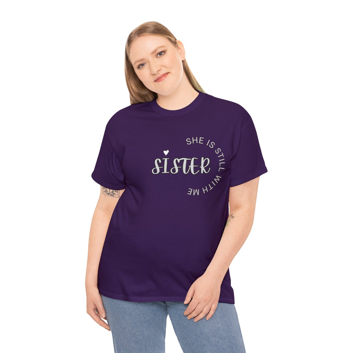 SISTER IN HEAVEN, Honor a deceased sister, Remember a sister, Shirt for someone that misses their sister, Sister