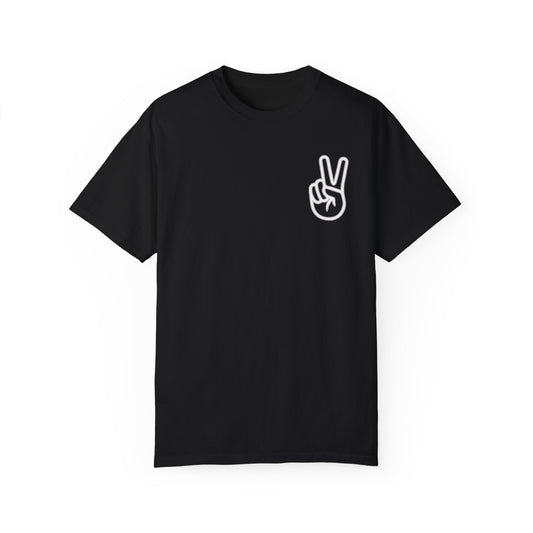 PEACE SHIRT, Comfort Color Unisex Garment-Dyed T-shirt, Soft T Shirt, Vintage Colored ,100 Cotton, Trendy Blank Shirt, Premium Quality Tee